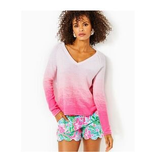 LILLY PULITZER "NWT" JODY V-NECK  HOMBRE SWEATER SIZE XLG